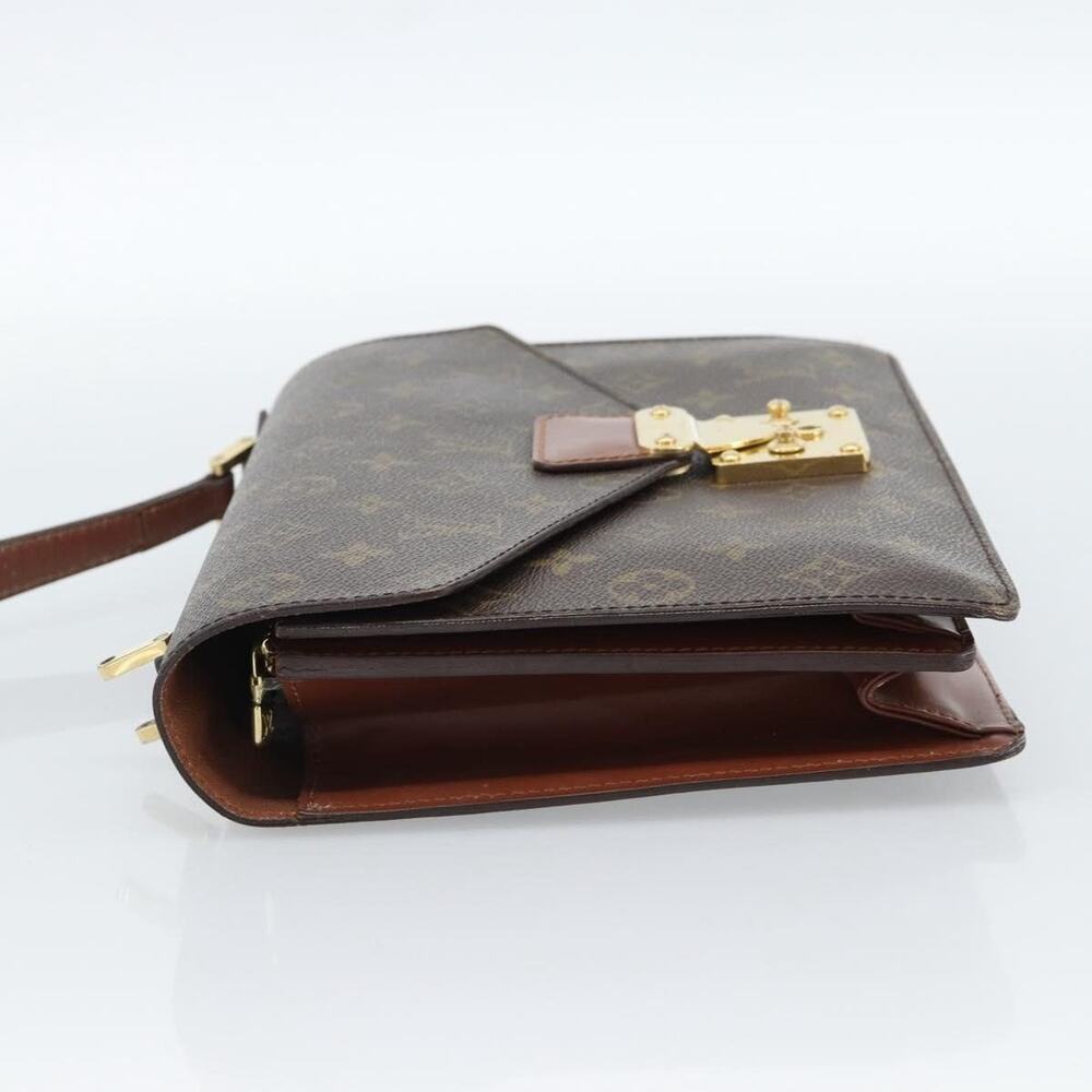 Louis Vuitton Monogram Concorde Handbag Brown - Picture 3 of 16